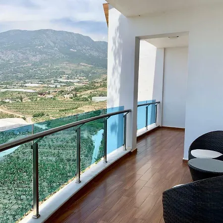 Beautiful Penthouse With A Huge Balcony With Plants * Alanya